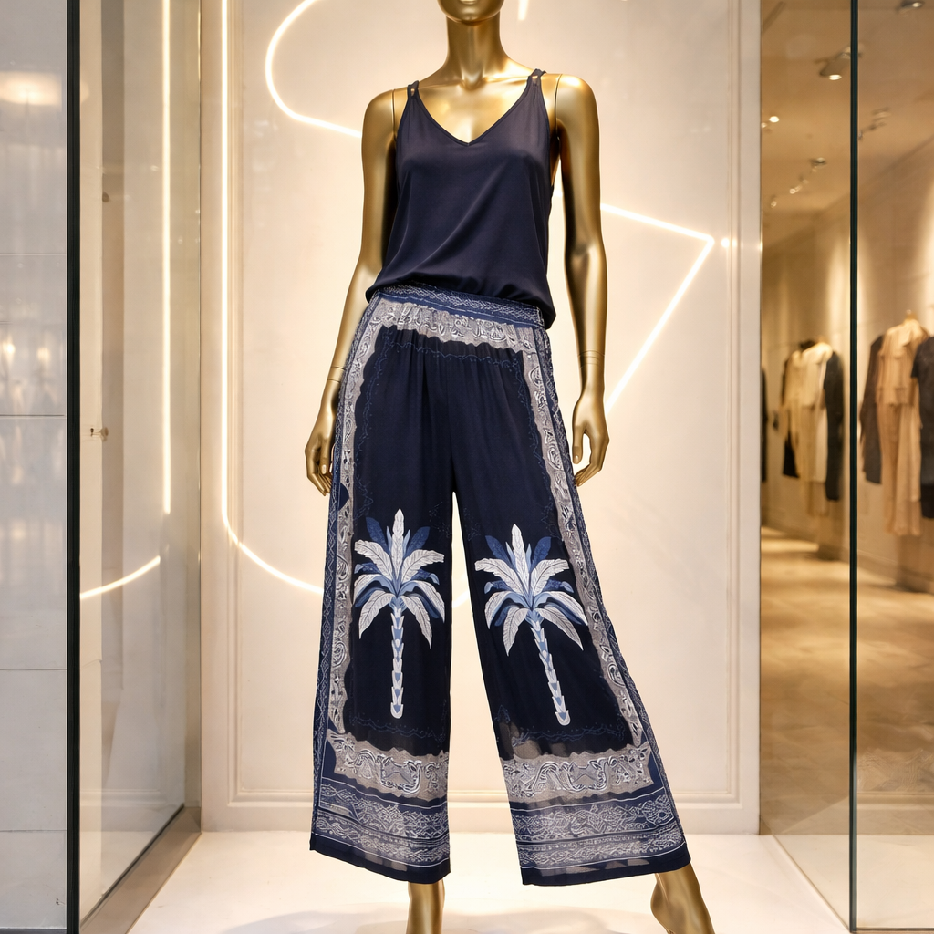 Sommerliche Viskose-Hose #110