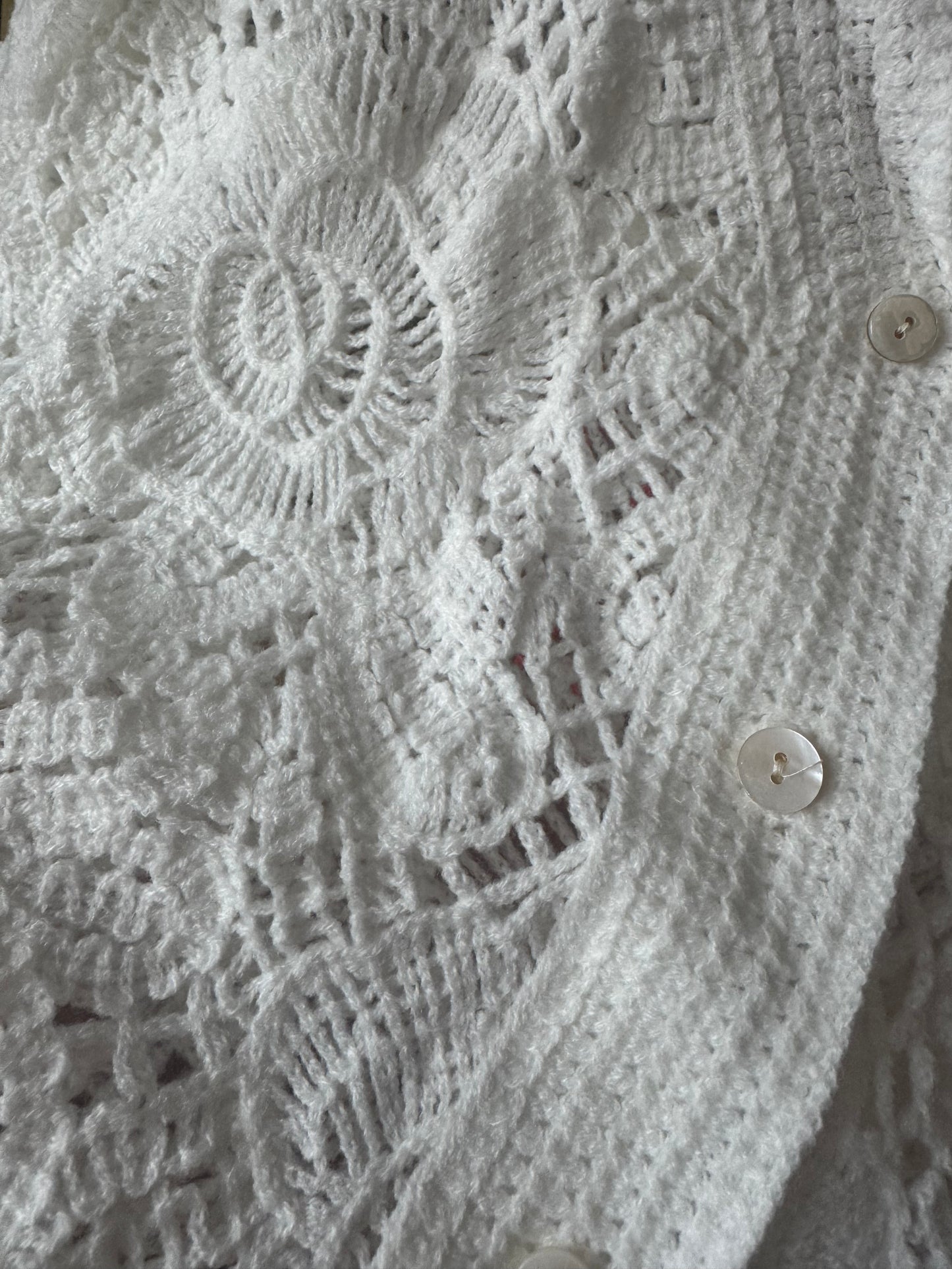 Elegante Strickjacke mit floralen Muster #35