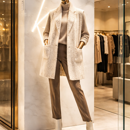 Stilvoller Cardigan im verkürzten Design 2645