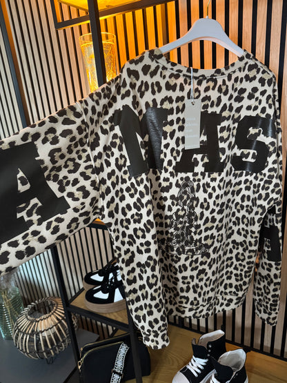 Pullover im Leo-Style 2559