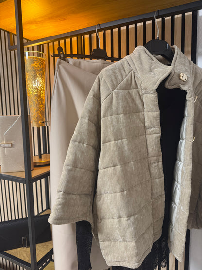 Eleganter Fellimitat-Blazer  in Premium-Qualität 2613 in