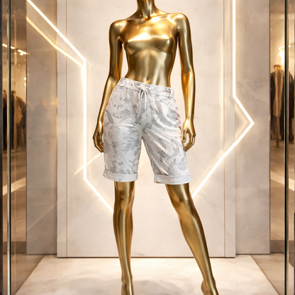 Damen Bermuda-Shorts mit modernem Farbverlauf #39