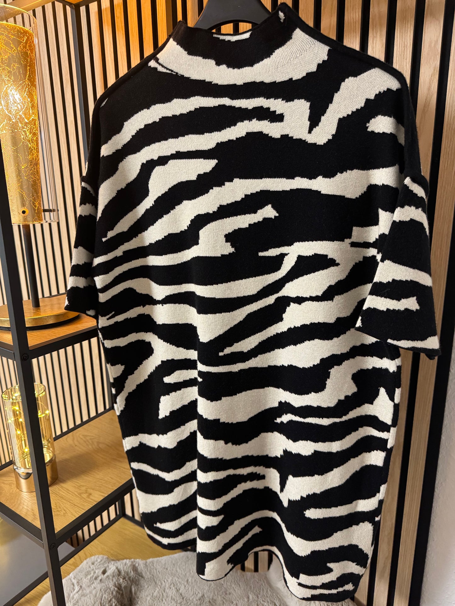 Damen Pullover-Tunika / kurzes Strickkleid2633