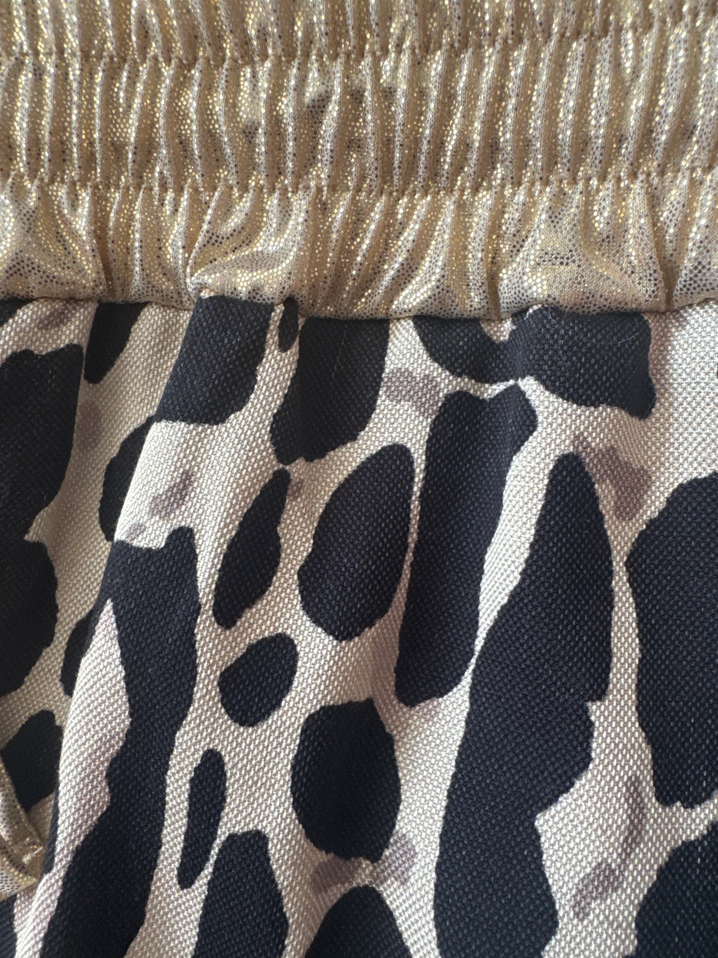 Traumhaftes Damen-Set mit Leo-Hose & glamourösem Strickoberteil # 30