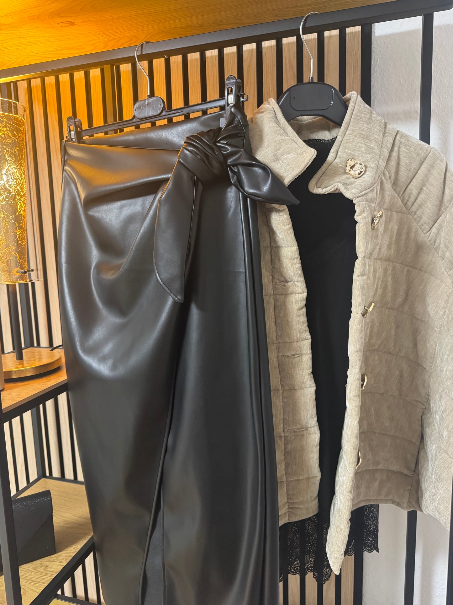 Eleganter Fellimitat-Blazer  in Premium-Qualität 2613 in