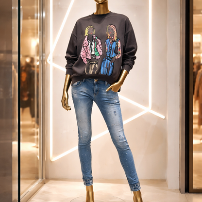 Damen -Pullover 2597