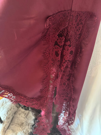 Slip Dress mit Spitze2625