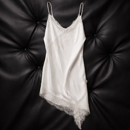 Slip Dress mit Spitze 2625