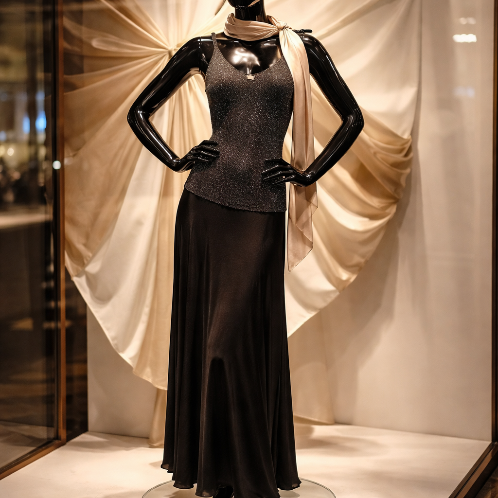 Eleganter Damen -Top 2594