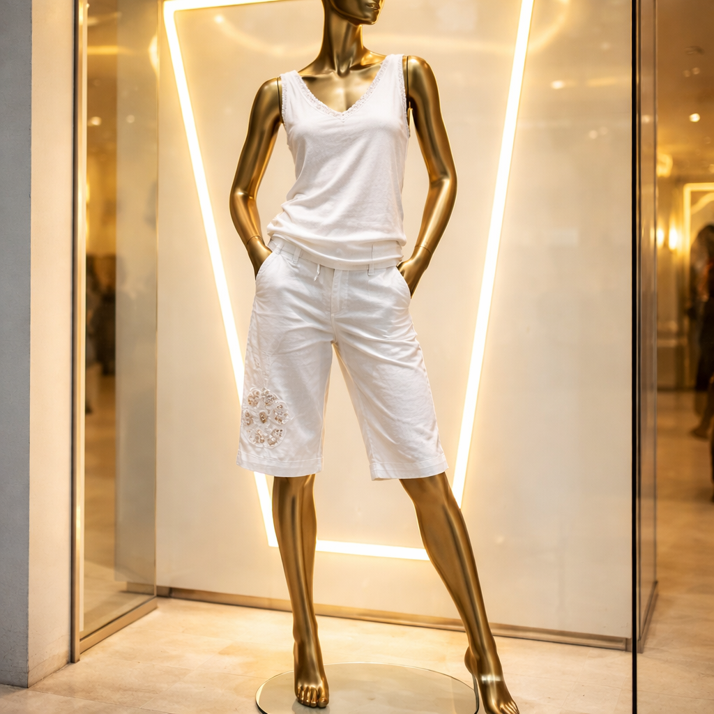 Elegante Damen-Bermuda / Shorts #38