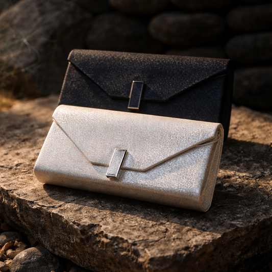 Elegante Handtasche in zwei edlen Farbkombinationen