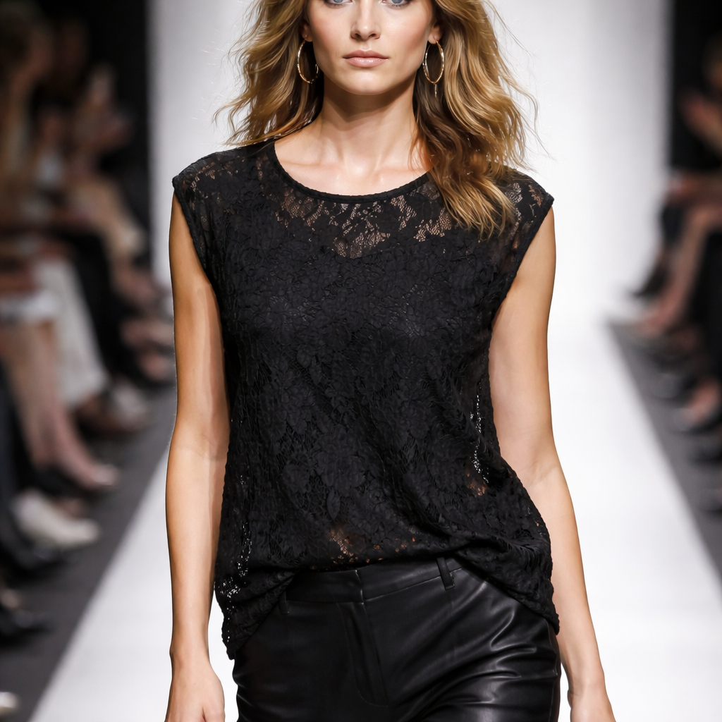 Elegantes Spitzentop für Damen #47