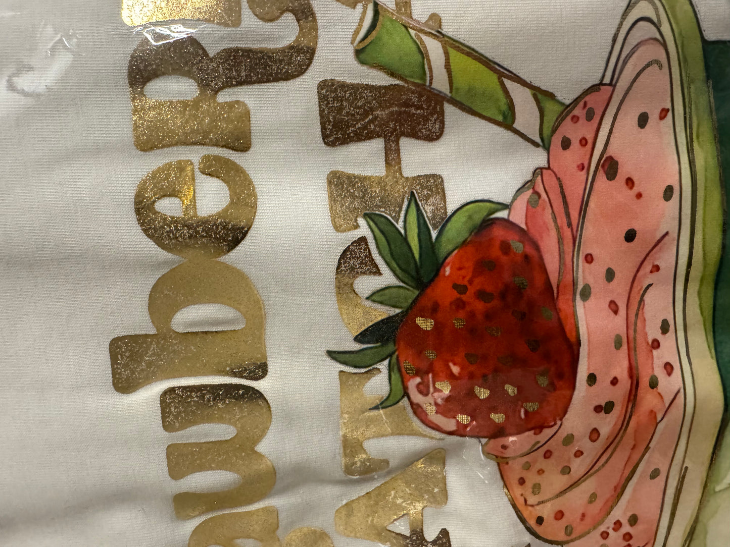 Damen T-Shirt mit sommerlichem Print # 405