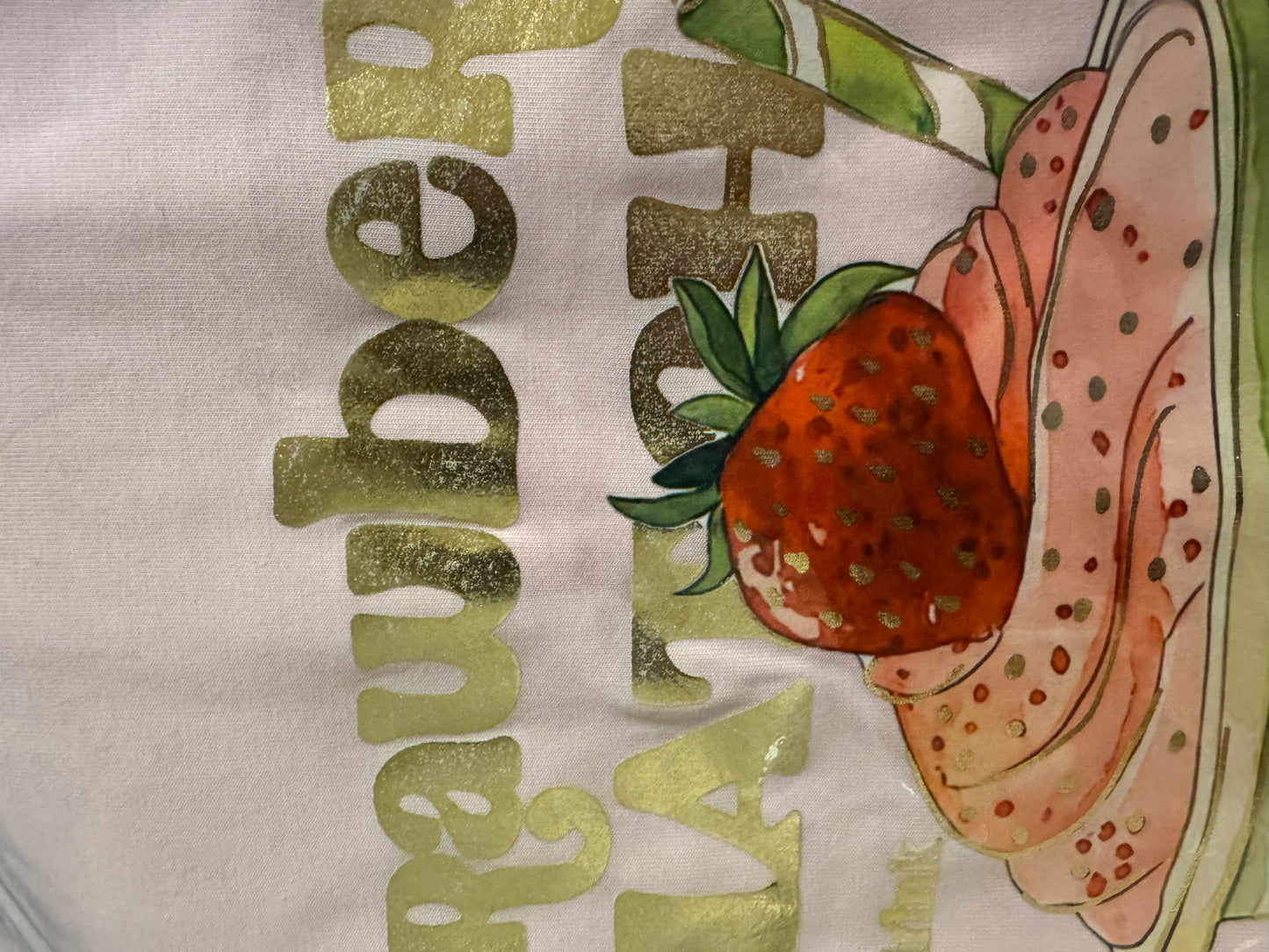 Damen T-Shirt mit sommerlichem Print # 405