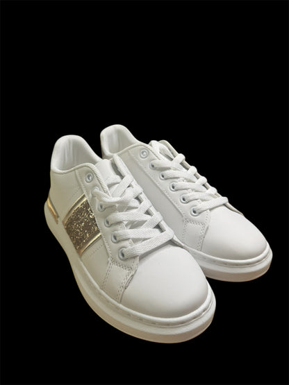 Weiße Sneaker LL66-63SP