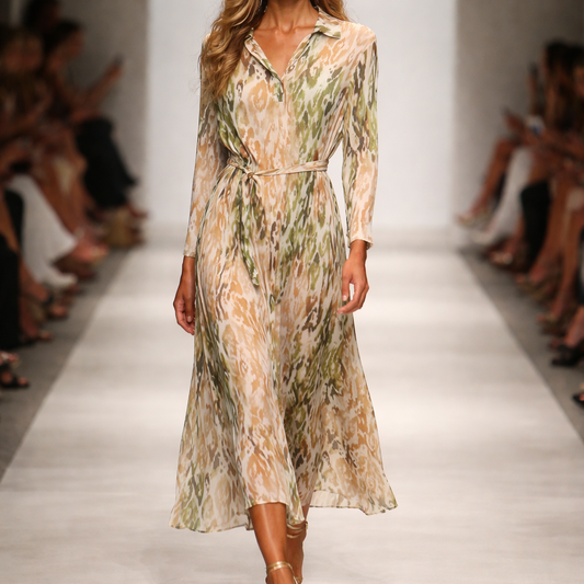 Luftiges Maxikleid # 412