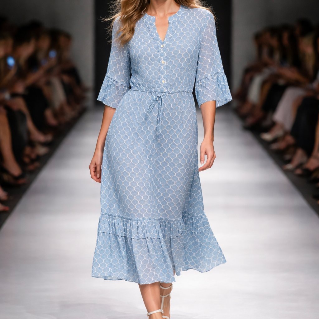 Luftiges Sommerkleid # 413 B