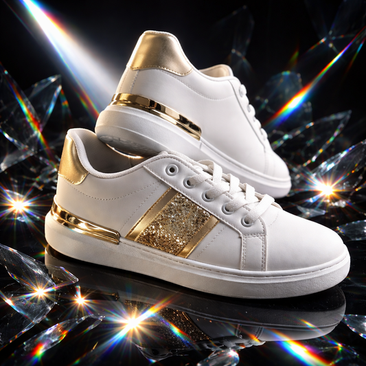 Weiße Sneaker 709